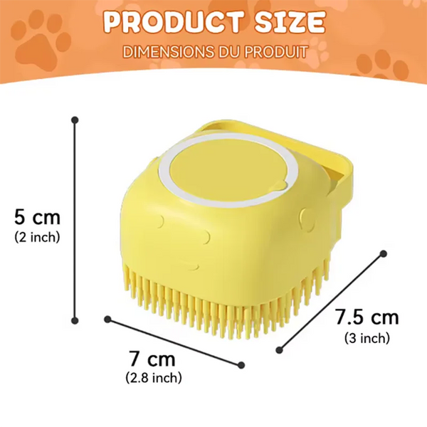 Soft Silicone Pet Grooming Brush
